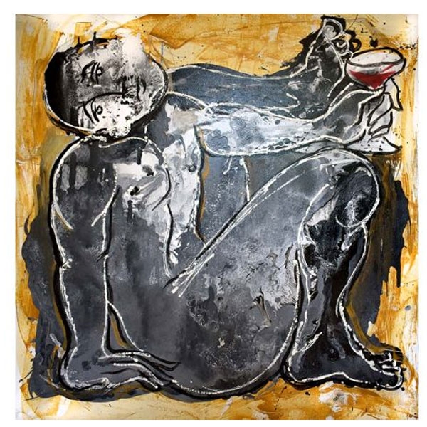 Juan de la Cruz – Seductores III – Mixta sobre Madera