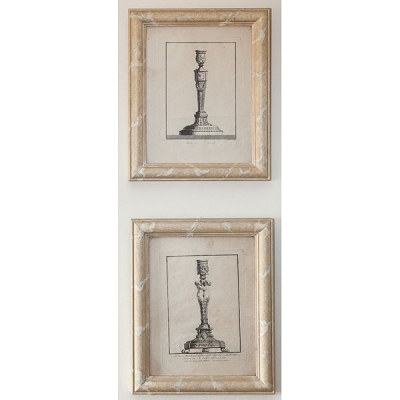 Jean Charles Delafosse, S.XVII Cuatro grabados