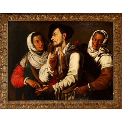 Antonio Puga (Ourense, 1602 - Madrid, 1648) &quot;Buenaventura&quot;.