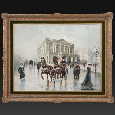 &quot;La Bolsa de Barcelona&quot; ALFREDO PALMERO &quot;MAESTRO PALMERO &quot; 