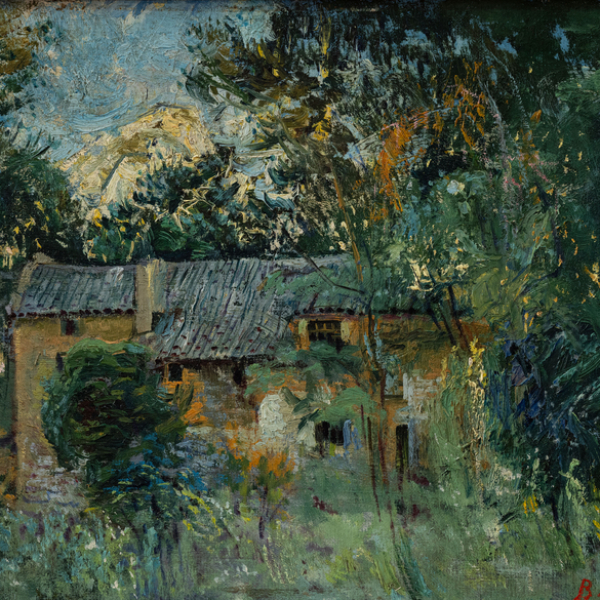 "La casa Blanca (Estella) JESÚS BASIANO (Murchante, 1889-Pamplona, 1966) 