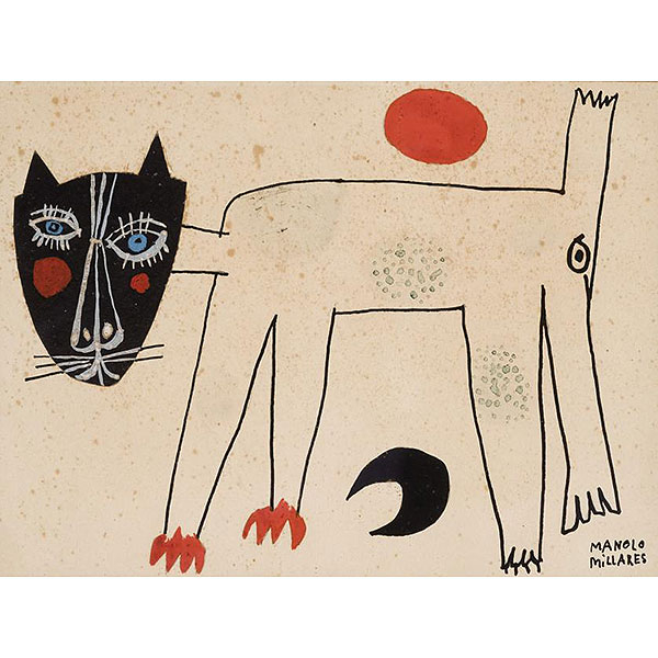 Manolo Millares. Collage