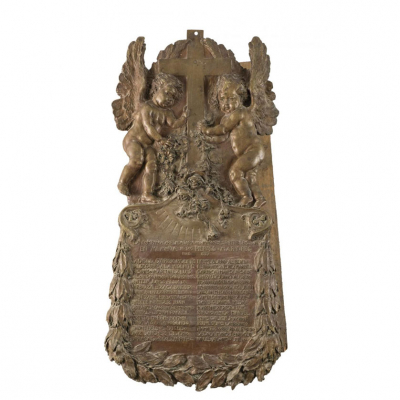 Mariano Benlliure Placa Campsa de bronce 1941