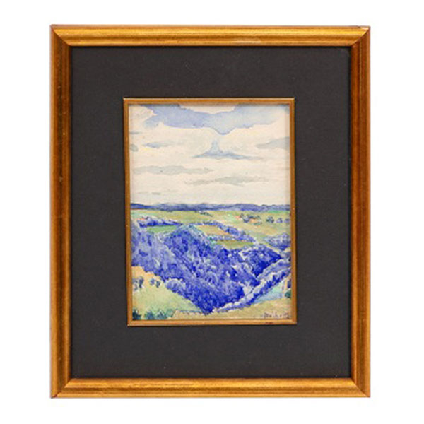 JUAN JOSÉ ROCHELT AMÁNN  (Bilbao 1881 - Madrid 1953) "Paisaje"