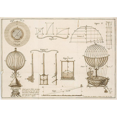 PEDRO ALONSO DE SALANOVA Y GUILARTE.    &quot;ESTÁTICA DEL AYRE Y NÁUTICA DE LA ATMÓSFERA...&quot; 1792.