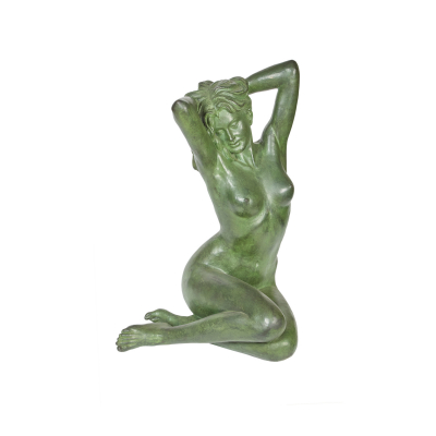 Vittorio Tessaro (Vicenza, Italia, 1958) Sensualità. Escultura en bronce patinado.