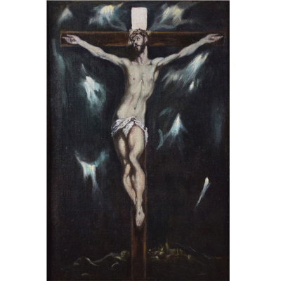 DOM&Eacute;NIKOS THEOTOK&Oacute;POULOS 'EL GRECO' (Cand&iacute;a, Creta, 1541 &ndash; Toledo, 1614) &ndash; "Cristo agonizante" (h.1590-1600).   