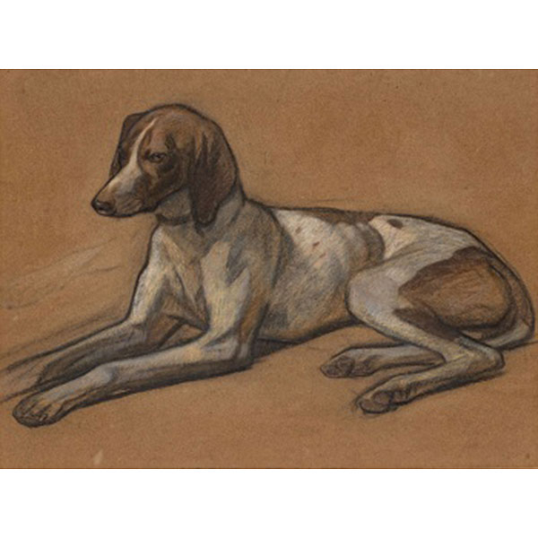 AURELIO ARTETA ERRASTI  (Bilbao 1879 - M&eacute;xico 1940) "Pointer"