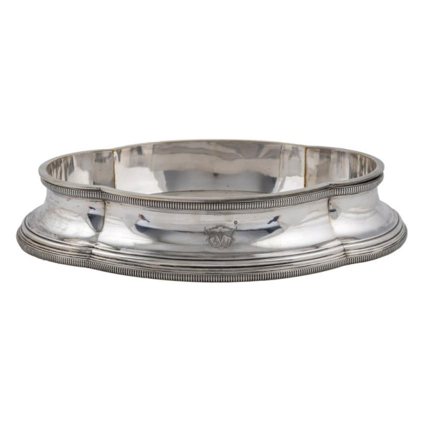 Sourtout jardini&egrave;re de Paul Tallois en plata ley 950. S. XIX. 