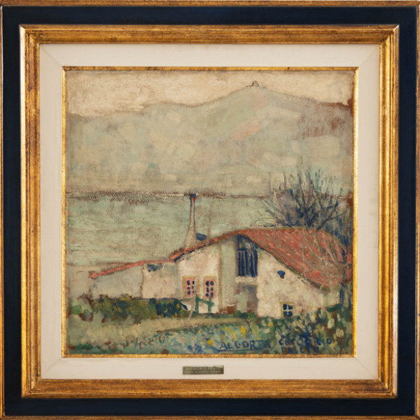 "Paisaje de Algorta"  GREGORIO PRIETO 