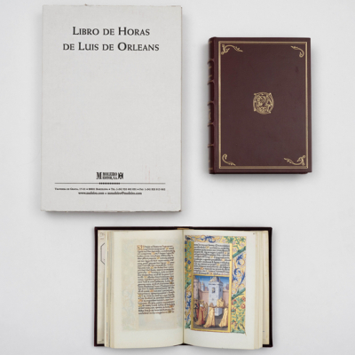 Libro de horas de Lu&iacute;s de Orleans cuyo original se encuentra en la Biblioteca Nacional de Rusia, San Petersburgo 