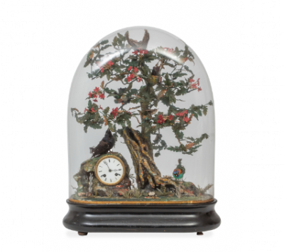 Reloj aut&oacute;mata de sobremesa Napole&oacute;n III Francia S. XIX. 