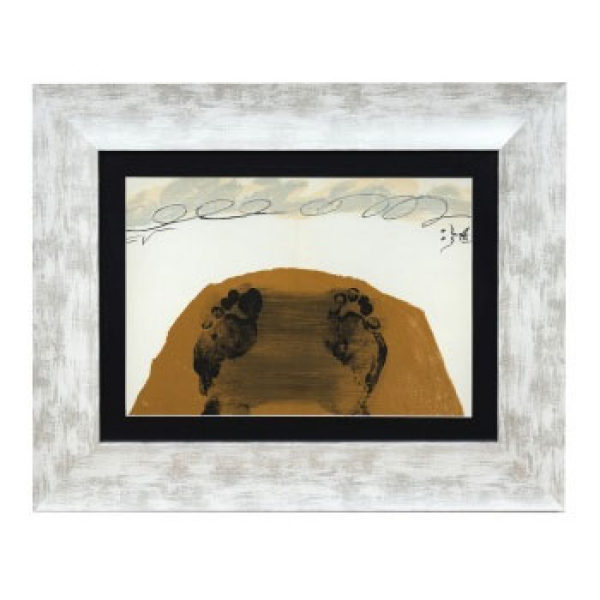 Litografía papel de A. Tapies. "Derriere Le Miroir"