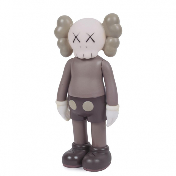 Kaws. "Medicom Toy. Companion (Grey)". Escultura múltiple realizada en vinilo 