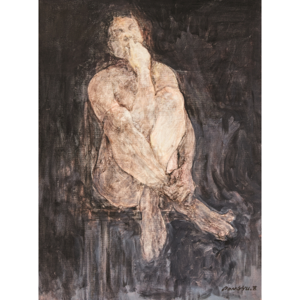 Zhag Dongyu (Dongying, Shandong, China, 1973)  Influida por Goya.  Óleo sobre tela. Firmado.