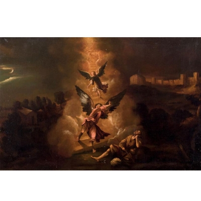 Mateo Orozco (c.1634 - 1652).  &quot;El sueño de Jacob&quot;