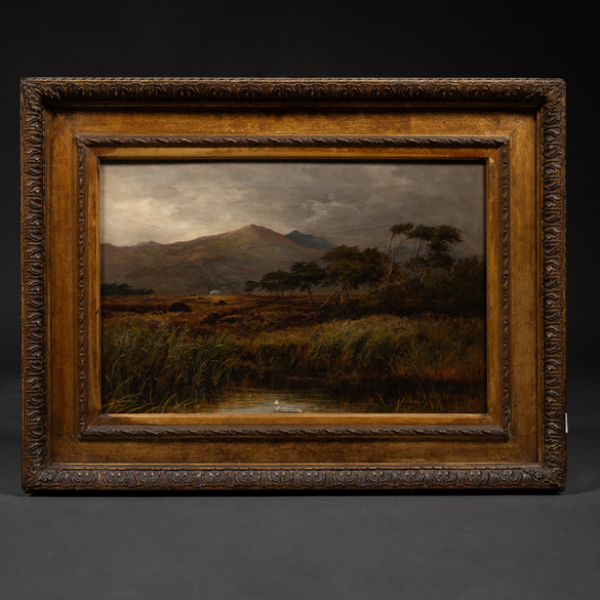 "Paisaje" ESCUELA COLONIAL DEL SIGLO XIX