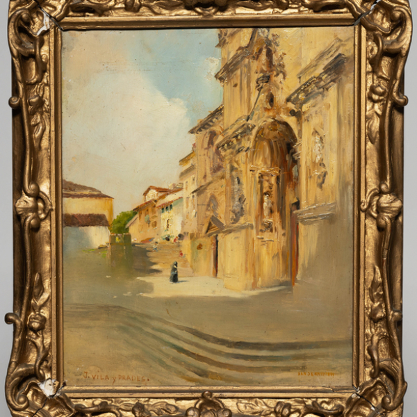 "Iglesia de Santa María de San Sebastián"  JULIO VILA Y PRADES 