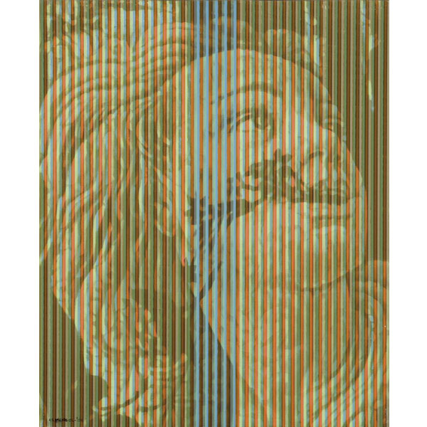 Rafael Armengol    "Flora (2009)". Óleo sobre lienzo.