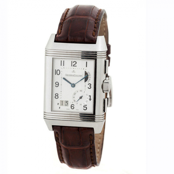 Reloj suizo caballero JAEGER-LECOULTRE, 'Reverso Grande GMT', ref. Q 3028420, en caja reversible