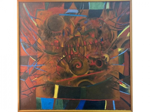 Ignacio Garza Medina – Mixta sobre tela 