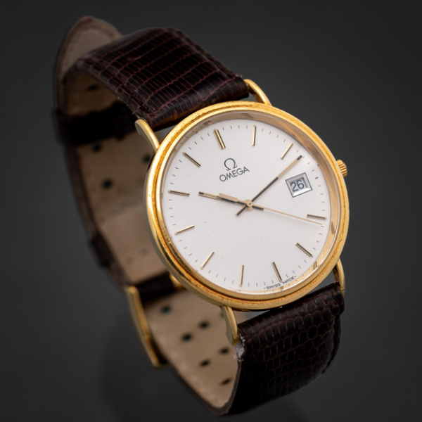 Omega, Reloj de caballero referencia 79103112 en oro amarillo de 18 kt.
