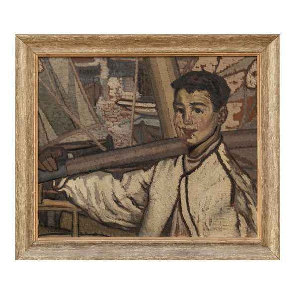 JULIÁN DE TELLAECHE (1844 - 1957)    "Joven grumete" c. 1920 