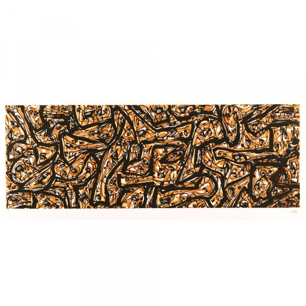 "Asedio"  ANTONIO SAURA (Huesca, 1930, Cuenca, 1998)