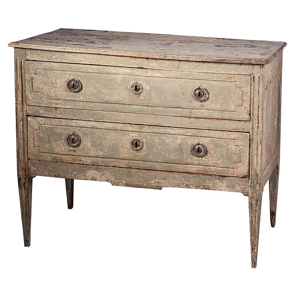 Cómoda policromada, Francia