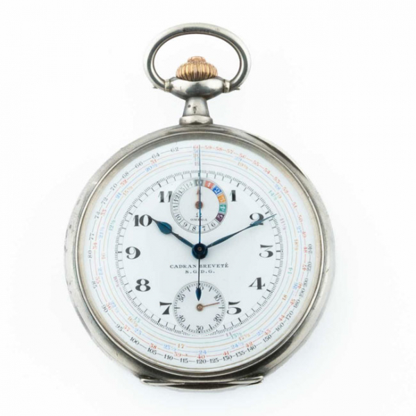 Gran reloj cronógrafo deportivo lepine suizo, OMEGA 