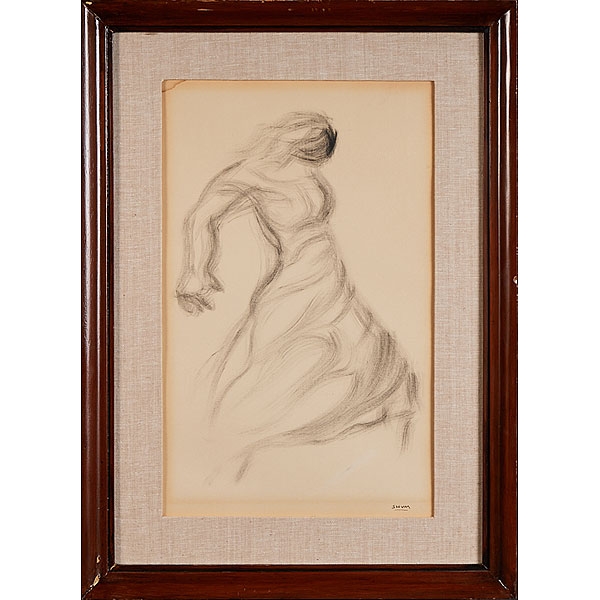 Juan Bautista Acher Shum – Boceto para figuras femeninas