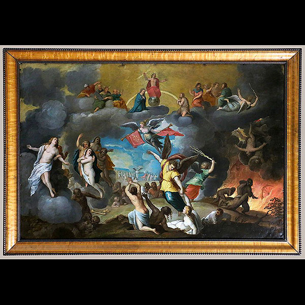 Taller de Frans Francken el Joven (1581-1642) - El Juicio Final h.1600