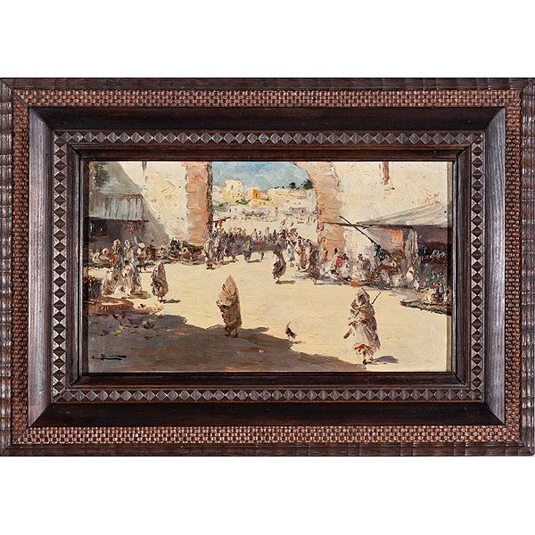 Emilio Alvarez Ayllon “Moya” "Escena marroquí"