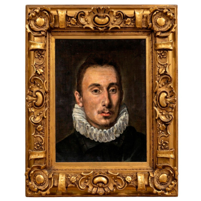DOM&Eacute;NIKOS THEOTOK&Oacute;POULOS, EL GRECO (Cand&iacute;a, Creta, 1541 &ndash; Toledo, 1614) "Retrato de Don Francisco G&oacute;mez de Sandoval y Rojas, duque de Lerma" (c. 1576-1577). &Oacute;leo sobre lienzo.