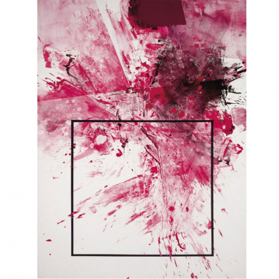 Luis Feito. &quot;1934 (2000)&quot;. Acrílico sobre lienzo. Firmado, fechado (2000) y titulado al dorso.