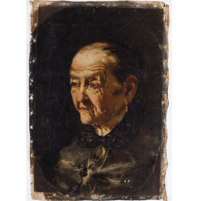 Joaquín Sorolla. Retrato de Joaquina Jarreño