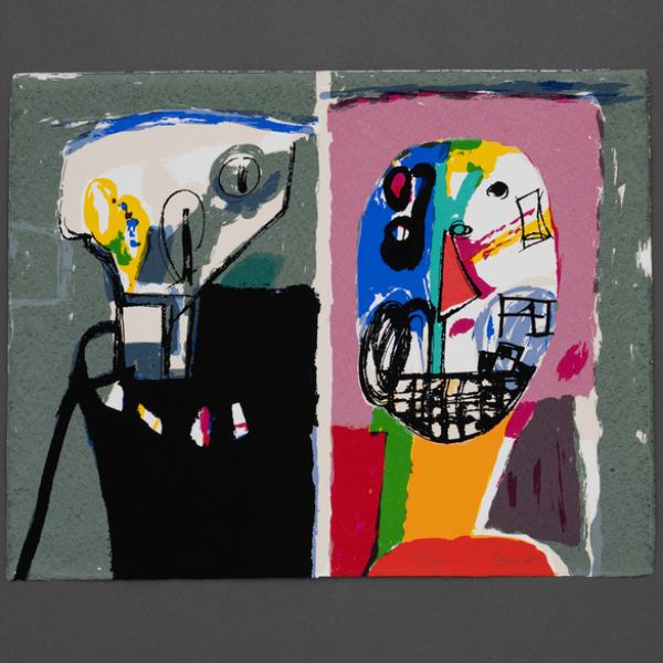 "S/T"  JOSE LU&Iacute;S ZUMETA (Us&uacute;rbil, 1939 -2020)