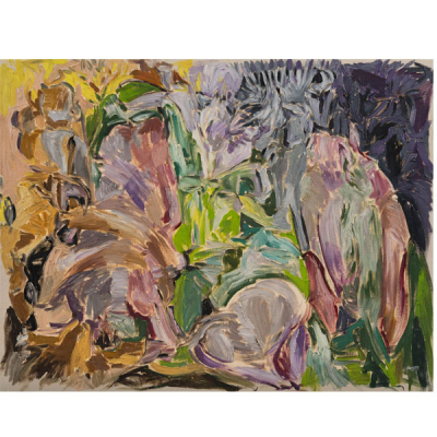 "Turqu&iacute;a XIX"  RAFAEL RUIZ BALERDI (San Sebasti&aacute;n, 1934-1992).    &Oacute;leo/Lienzo. 