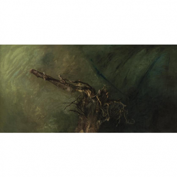 Daniel Quintero.   &quot;Tríptico de las tres raíces (1974-1975)&quot;. Tríptico. 