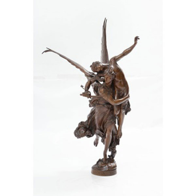 ANTONIN MERCI&Eacute;  (1845 - 1916) "Gloria Victis" Firmado: A. Merci&eacute;