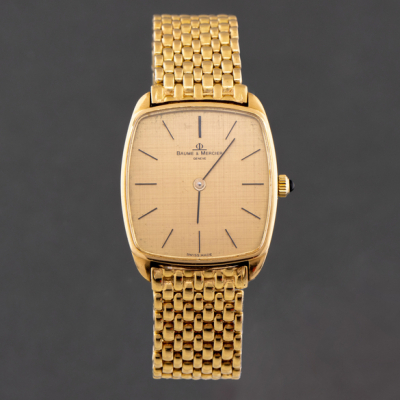 Baume Mercier - Reloj en oro amarillo de 18 kt.