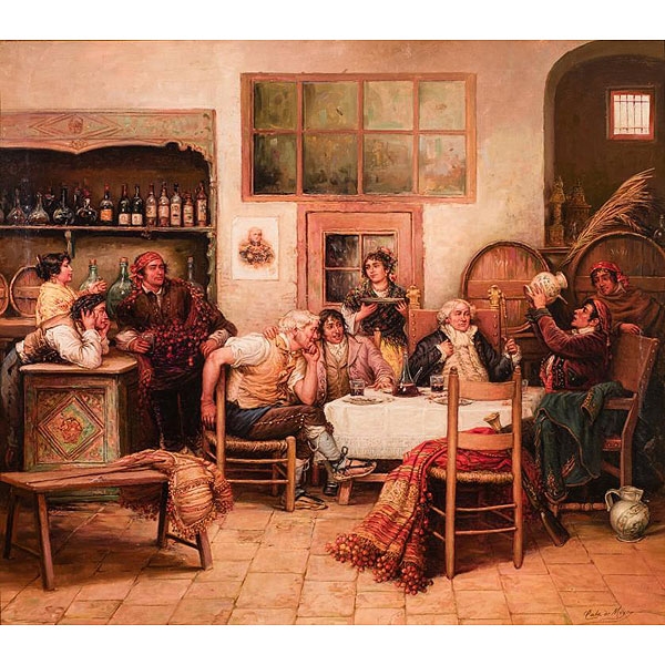 Jose Cala y Moya. (1850)  &quot;Escenas andaluzas&quot;. 