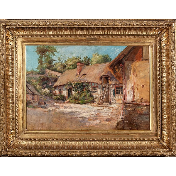 Escuela inglesa, S.XIX "Cottage"