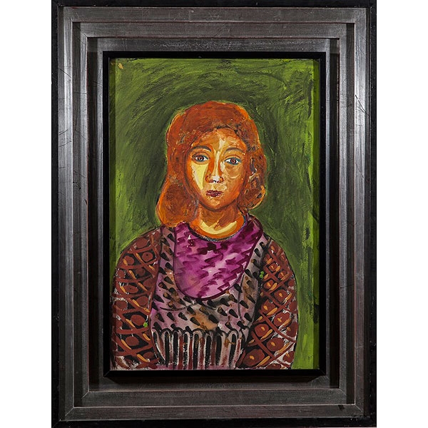 Benjamín Palencia  "Retrato de mujer"