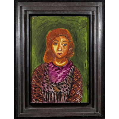 Benjam&iacute;n Palencia  "Retrato de mujer"