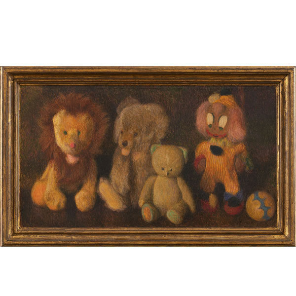 "Peluches" c. 1974  ENRIQUE ALBIZU (Valencia, 1926 - Fuenterrab&iacute;a, 2014) 