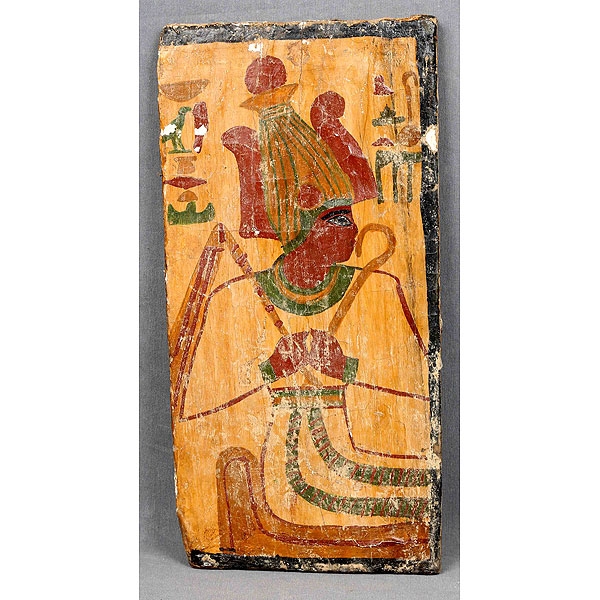 Fragmento de sarcófago egipcio. Periodo Ptolemaico, S.IV-I a.C.