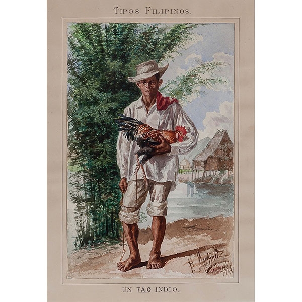 Félix Martínez Lorenzo (Manila 1859 - 1919) "Tao Indio"