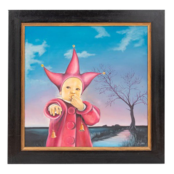 ANTONIO YANIZ  (Bilbao 1961) "Niño de las campanillas"