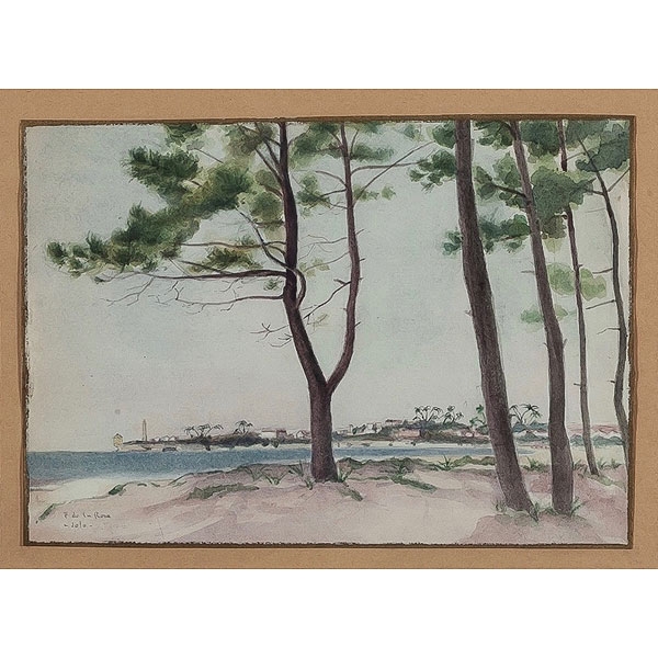 Fabi&aacute;n de la Rosa Cueto Acuarela